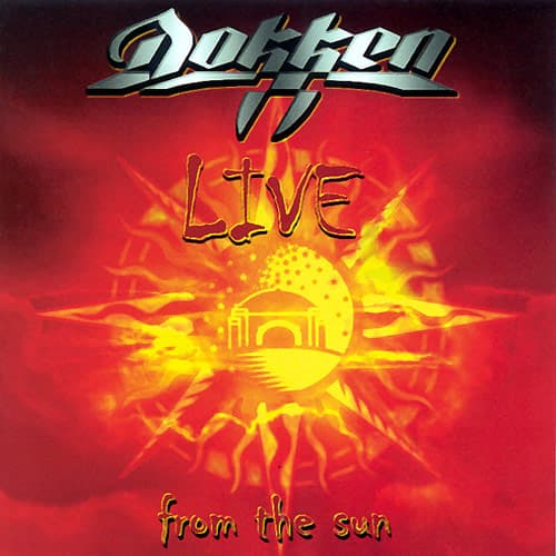 Album cover art for Live from the Sun