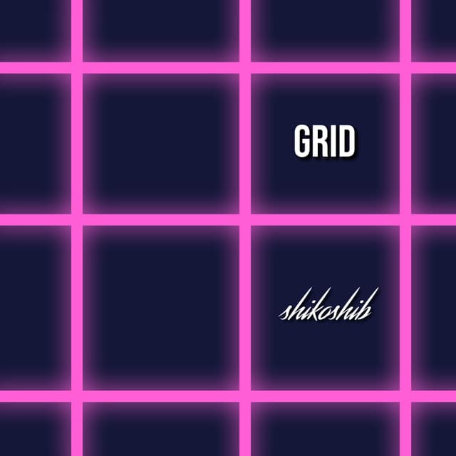 Album cover art for Grid