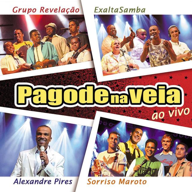 Album cover art for Pagode Na Veia