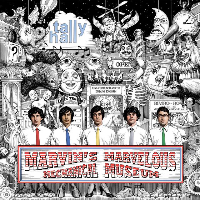 Album cover art for Marvin's Marvelous Mechanical Museum