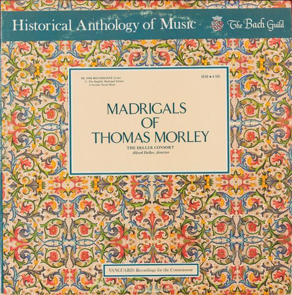 Album cover art for Morley: Madrigals