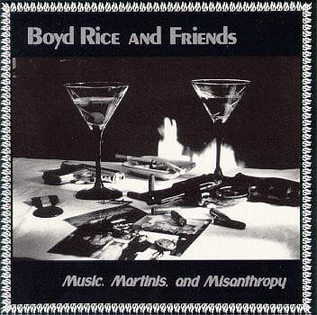 Album cover art for Music, Martinis and Misanthropy