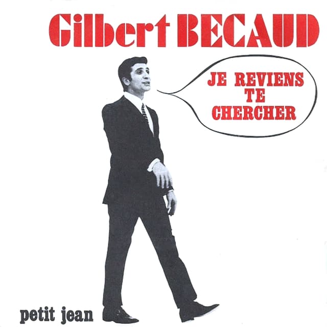 Album cover art for Je reviens te chercher