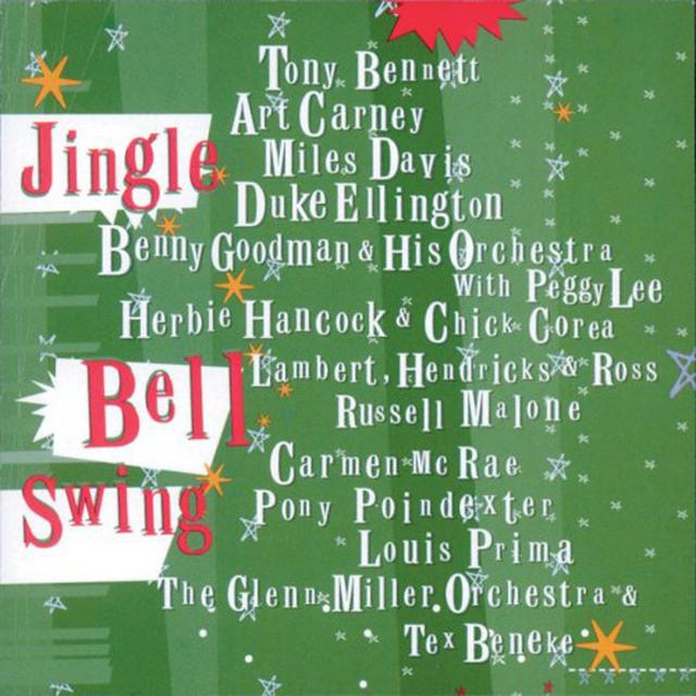 Album cover art for Jingle Bell Swing