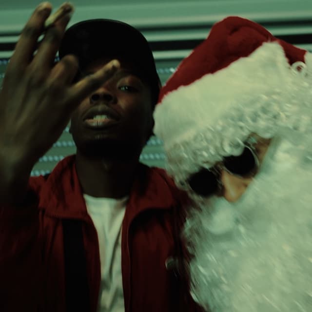 Album cover art for SANTA FREESTYLE