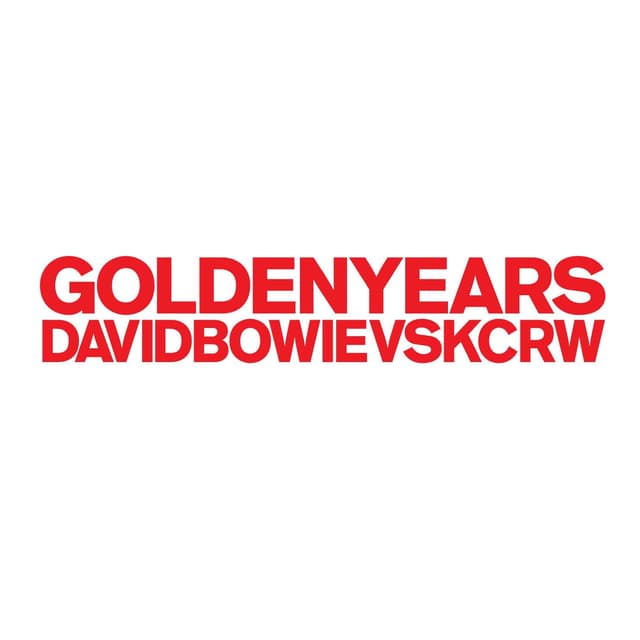 Album cover art for Golden Years