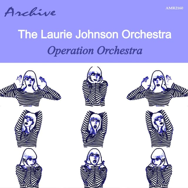 Album cover art for The Laurie Johnson Orchestra Plays Operation Orchestra