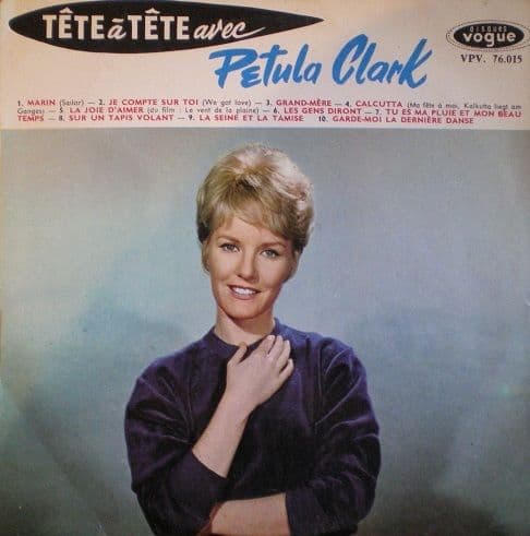 Album cover art for Tête à Tête Avec... Petula Clark