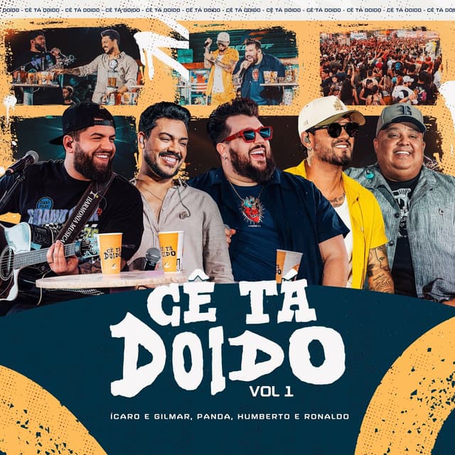 Album cover art for Cê Tá Doido, Vol. 1