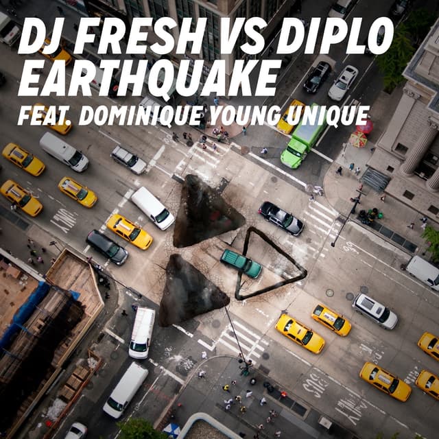 Album cover art for Earthquake