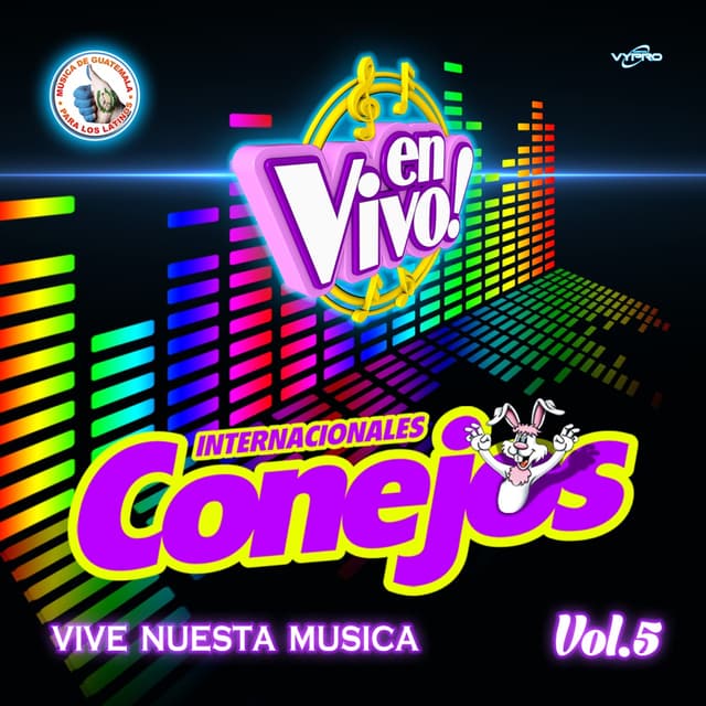 Album cover art for Vive Nuestra Música Vol.5. Música de Guatemala para los Latinos (En Vivo)