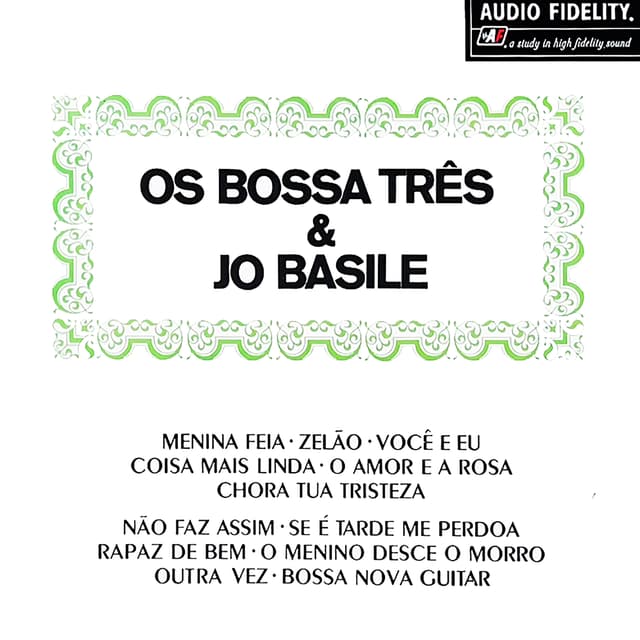 Album cover art for Bossa Nova