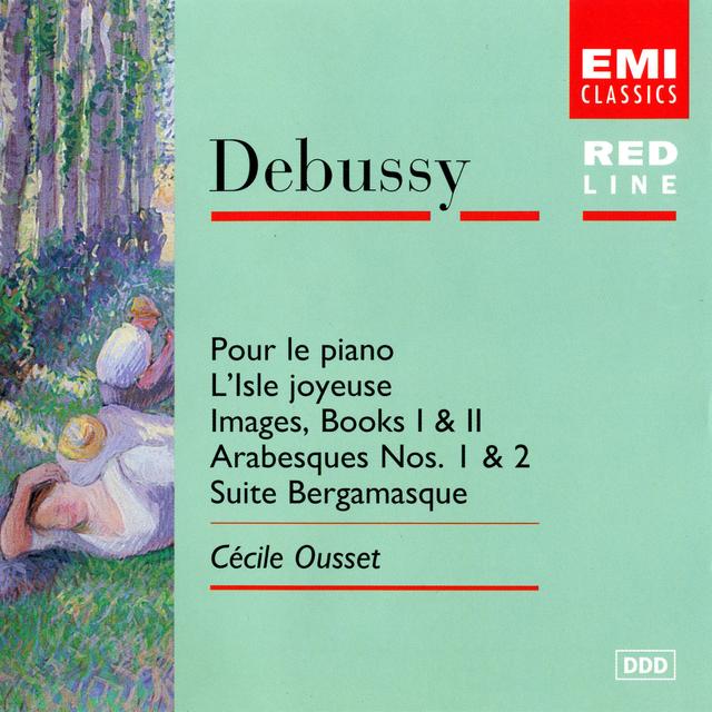 Album cover art for Pour Le Piano, L'Isle Joyeuse, Images Etc.