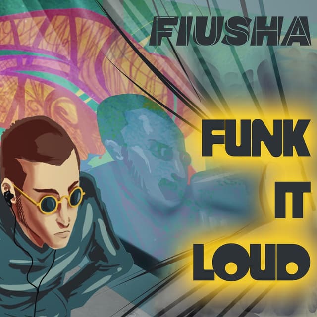 Album cover art for Funk It Loud