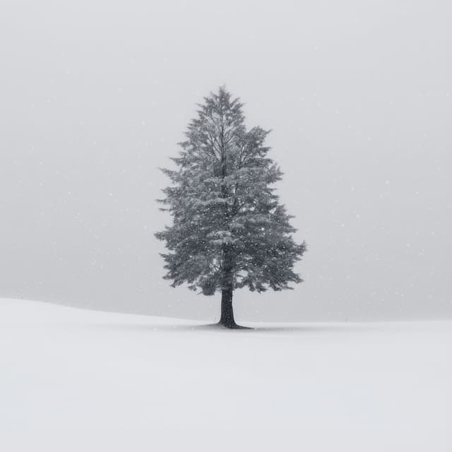 Album cover art for Fluttering Snow