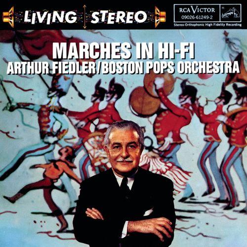 Album cover art for Marches in Hi Fi