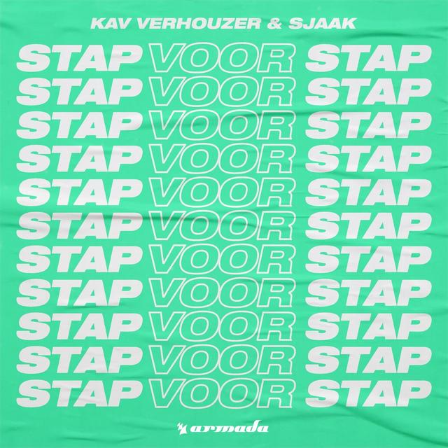 Album cover art for Stap Voor Stap