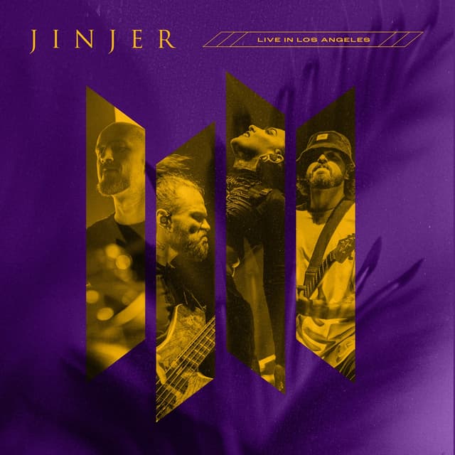 Album cover art for Live in Los Angeles
