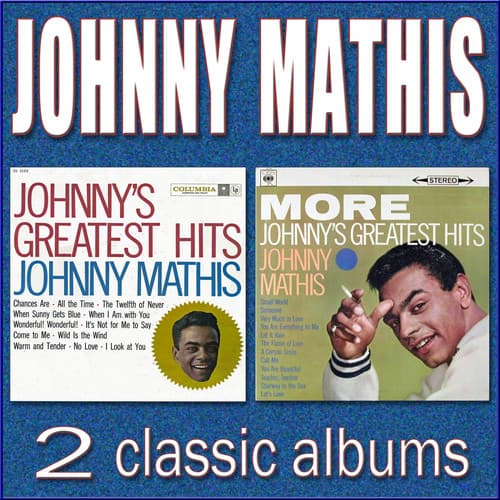 Album cover art for Johnny's Greatest Hits / More Johnny's Greatest Hits