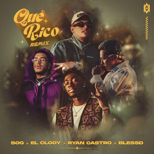 Album cover art for Qué Rico