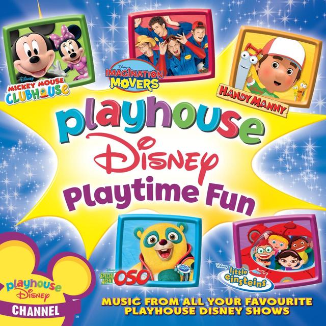 Album cover art for Playhouse Disney Playtime Fun