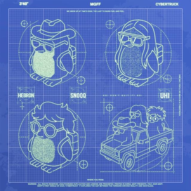 Album cover art for Cybertruck