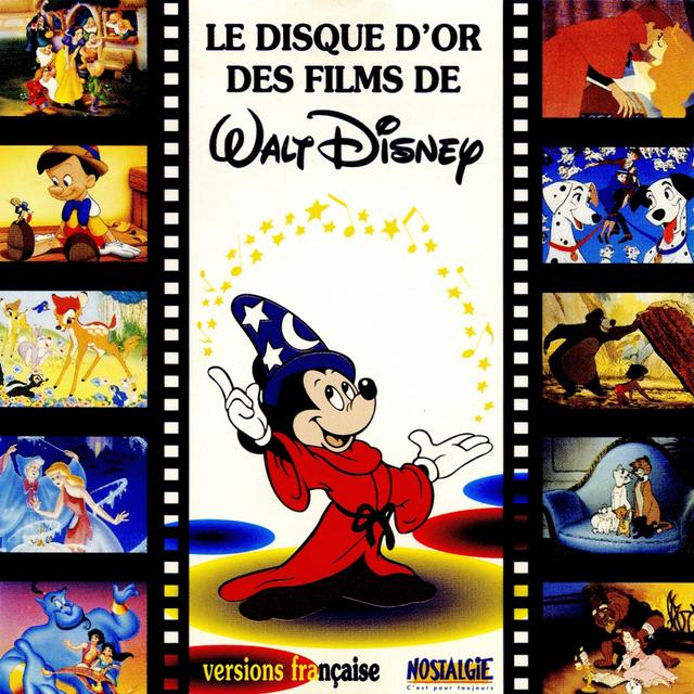 Album cover art for Le Disque d’or des films de Walt Disney : Version française