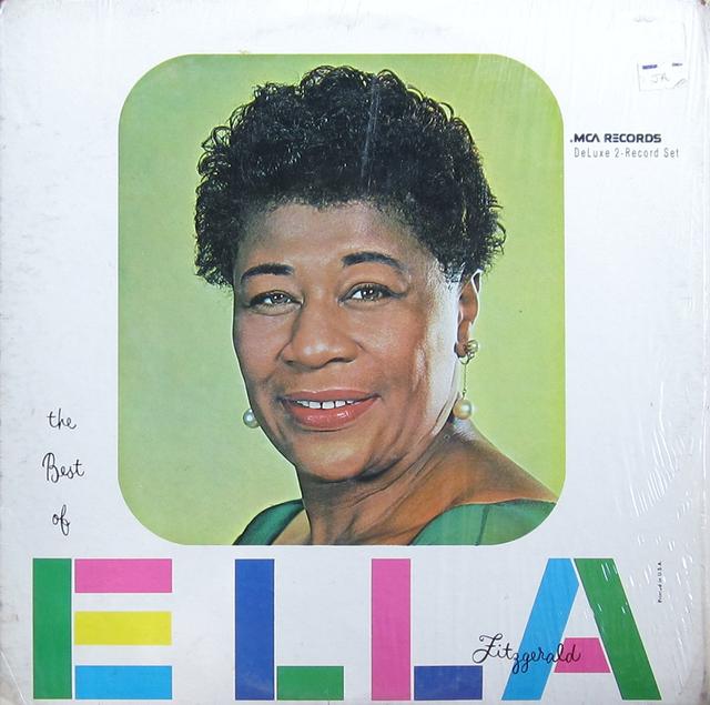 Album cover art for The Best Of Ella Fitzgerald