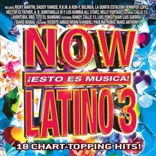 Album cover art for Now Latino 3