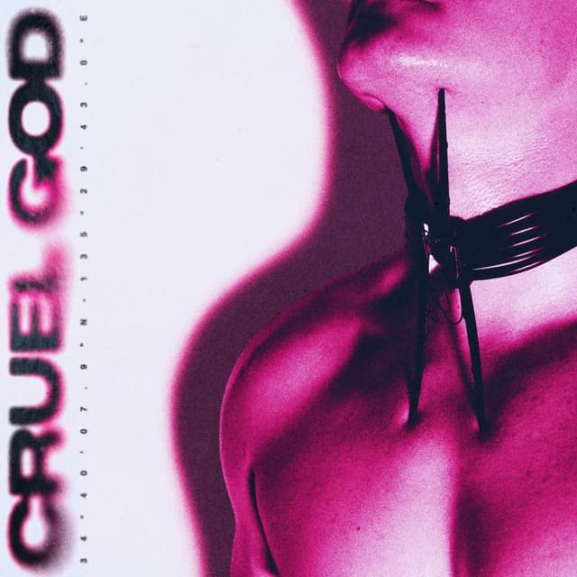 Album cover art for Cruel God