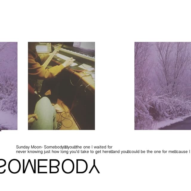 Album cover art for Somebody