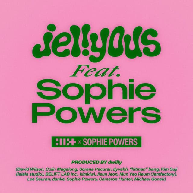 Album cover art for jellyous (Feat. Sophie Powers)