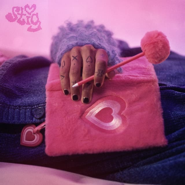Album cover art for Bare mellom oss