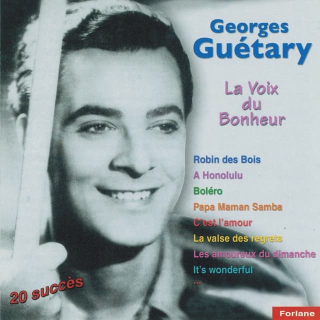 Album cover art for La Voix du Bonheur