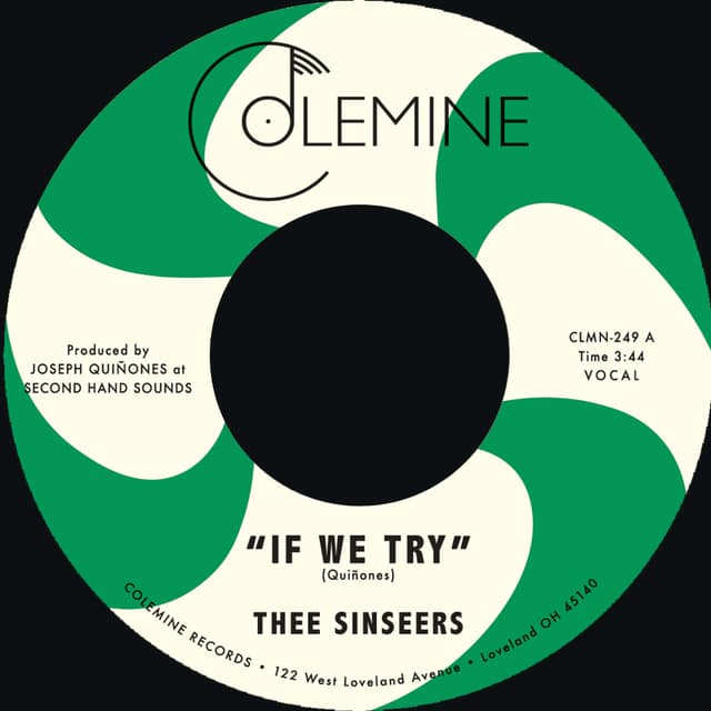 Album cover art for If We Try / Give It Up You Fool