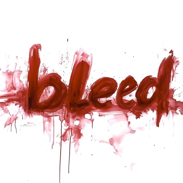 Album cover art for bleed