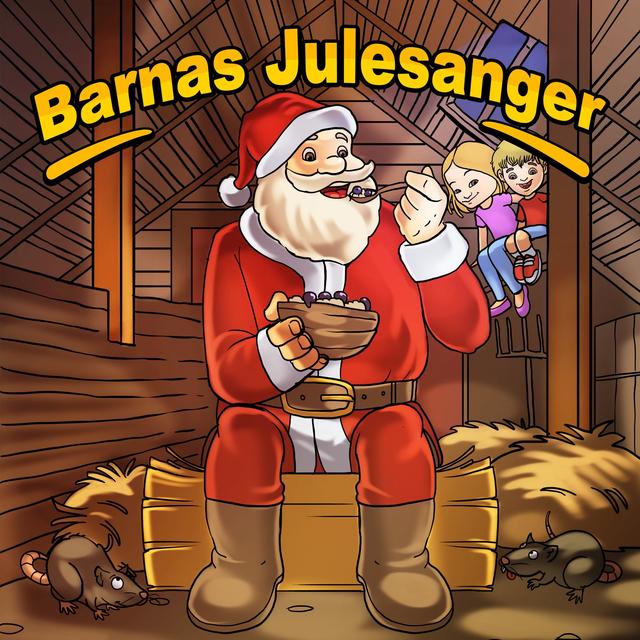 Album cover art for Barnas julesanger