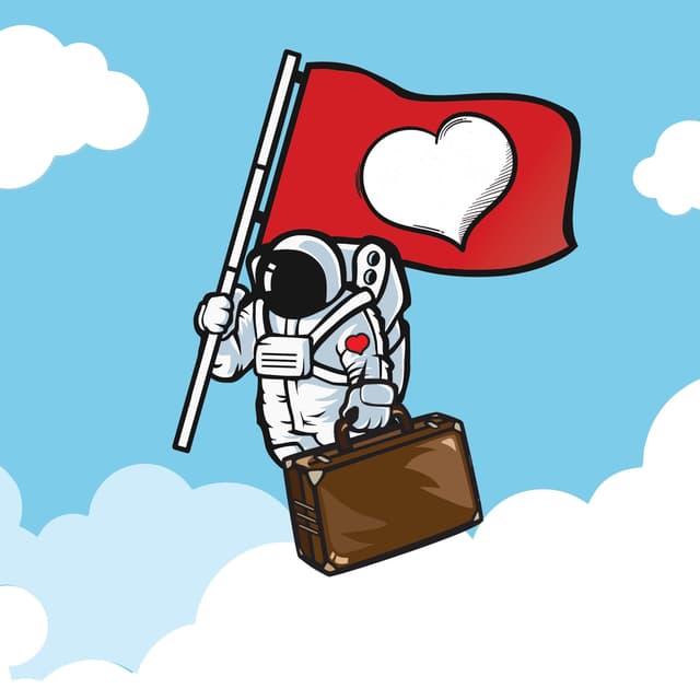 Album cover art for Red Flag