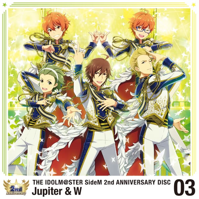 Album cover art for THE IDOLM@STER SideM 2nd ANNIVERSARY 03
