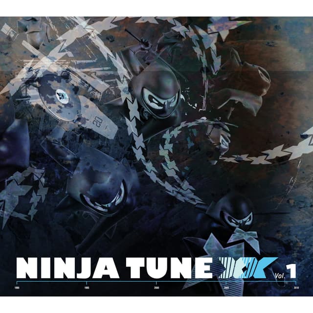 Album cover art for Ninja Tune XX, Vol. 1