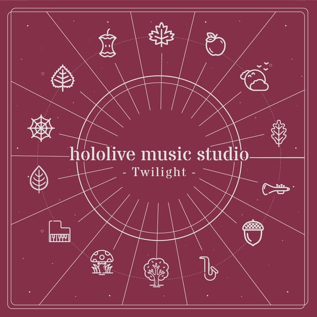 Album cover art for hololive music studio - Twilight