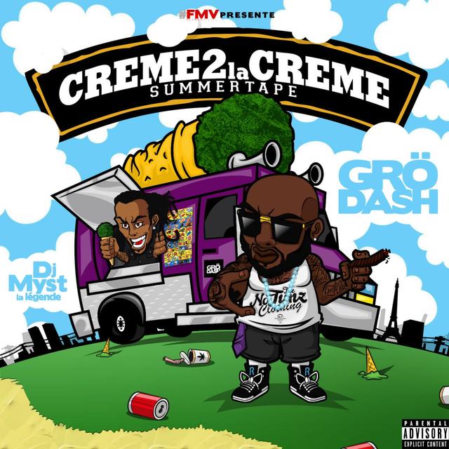 Album cover art for Crème 2 la crème (Summertape)