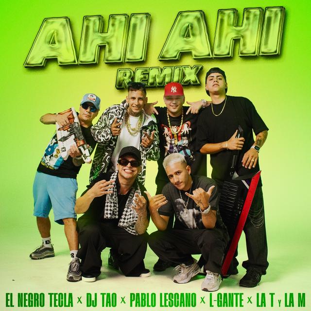Album cover art for Ahí Ahí