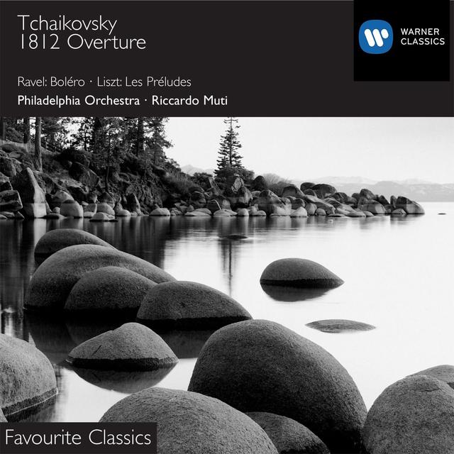 Album cover art for Ravel: Boléro - Tchaikovsky: 1812 Overture - Liszt: Les Préludes