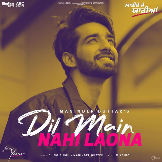 Album cover art for Dil Main Nahi Laona