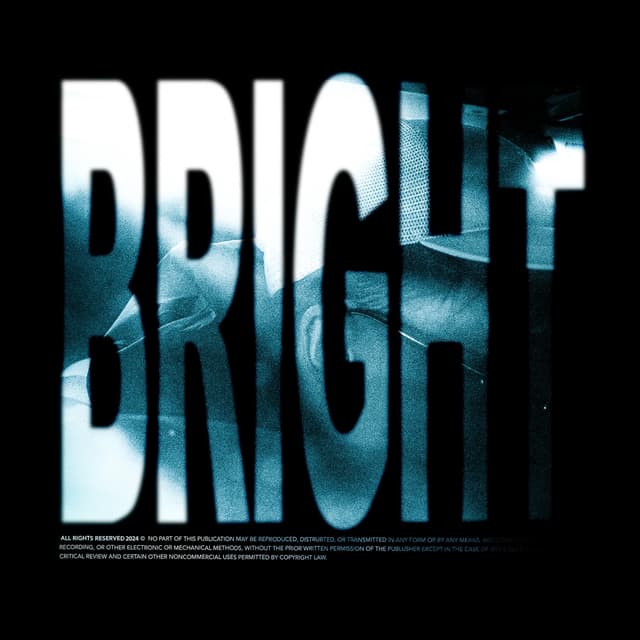 Album cover art for Bright