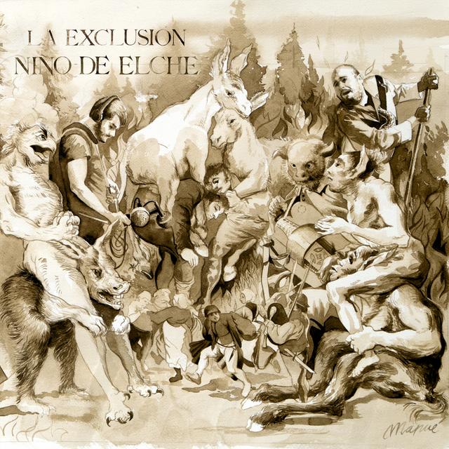 Album cover art for La Exclusión
