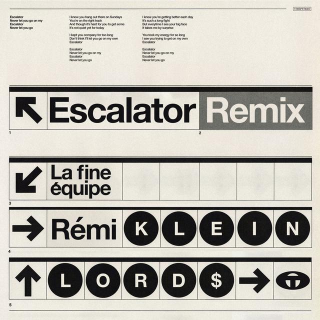 Album cover art for Escalator