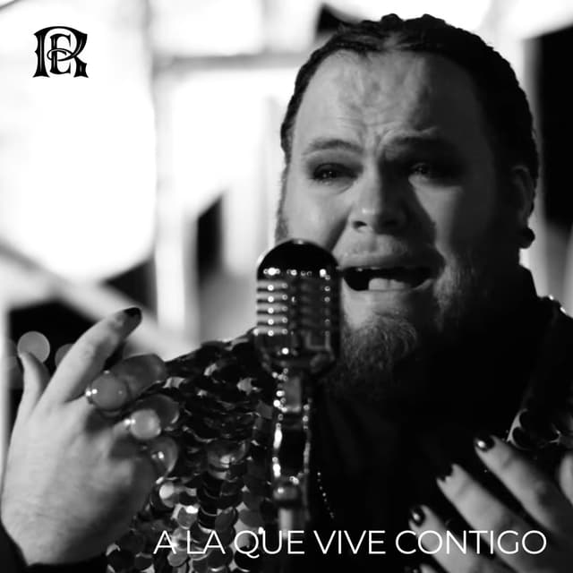 Album cover art for A la que vive contigo