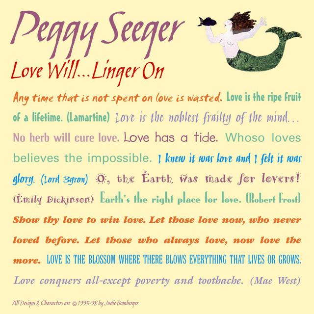 Album cover art for Love Will Linger On